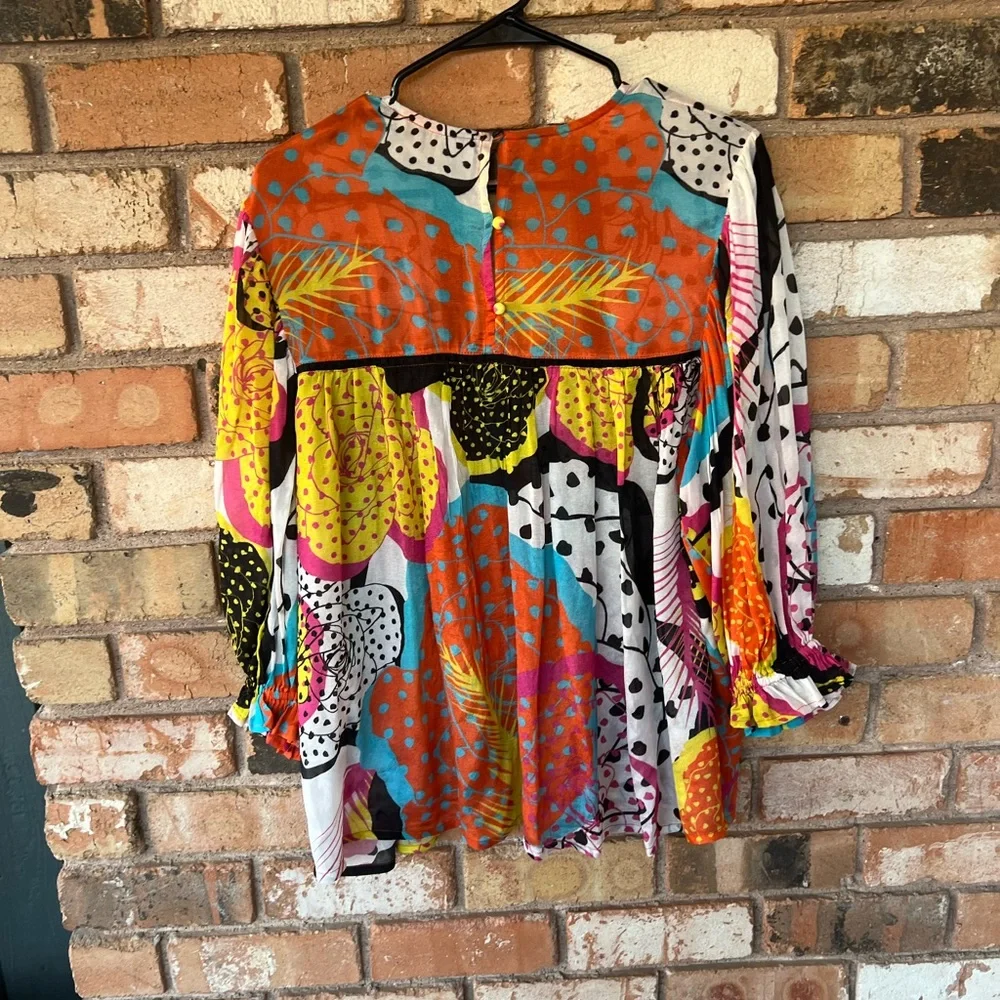 Anthropologie Bl-nk London Miranda peasant blouse_7